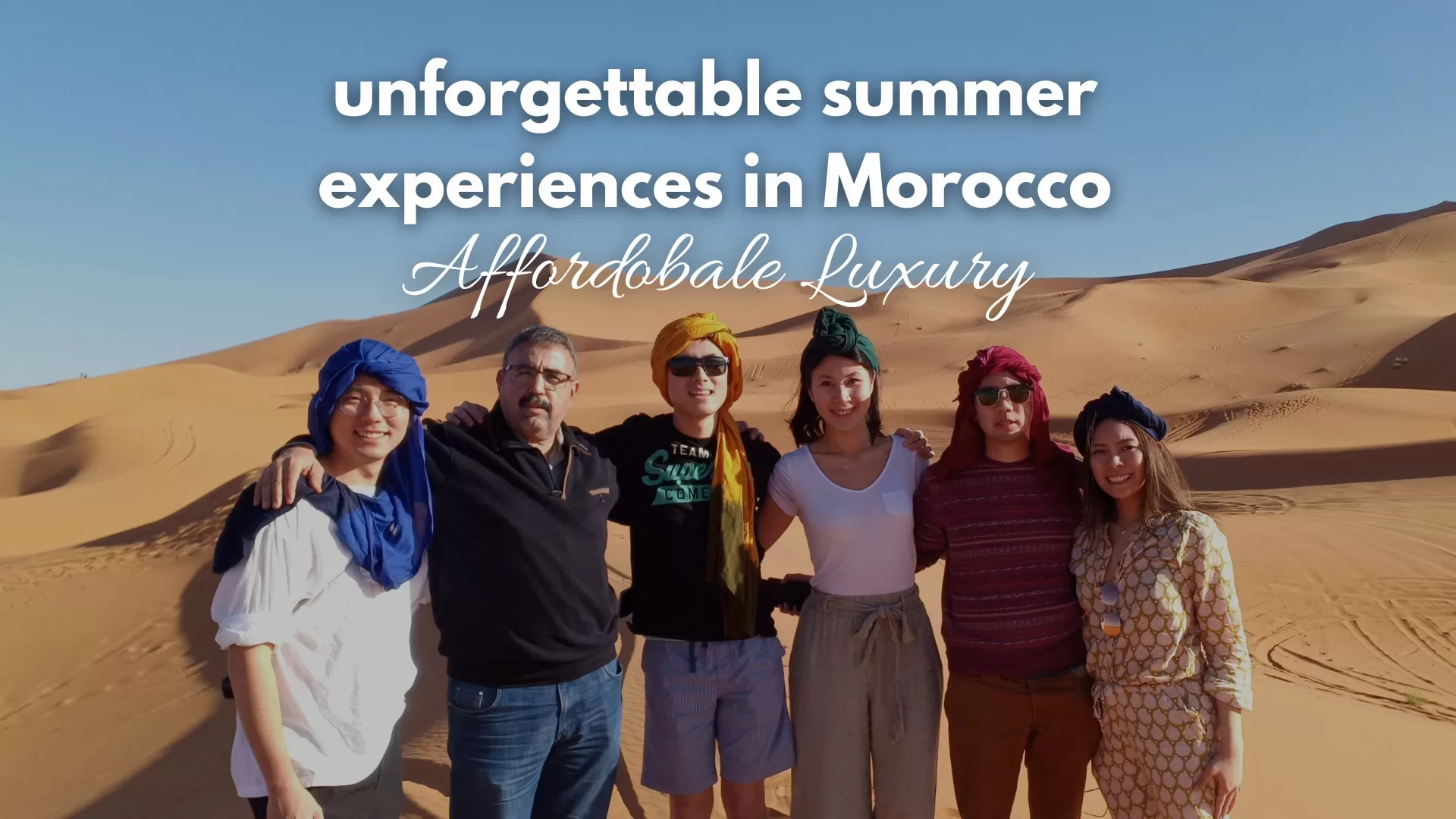 summer experiences in Morocco