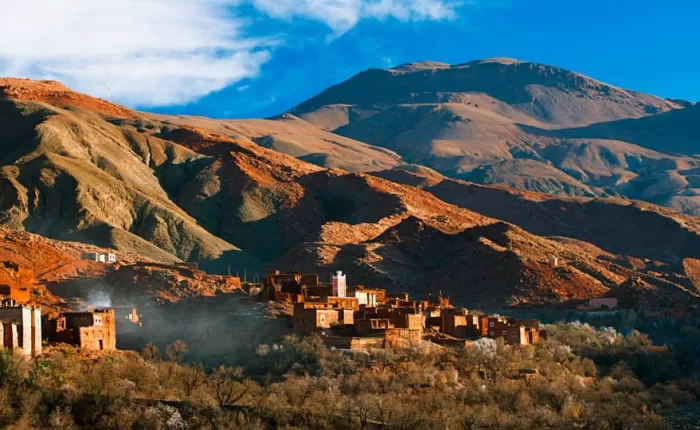traditional-berbers-village-high-atlas-mountain zat valley